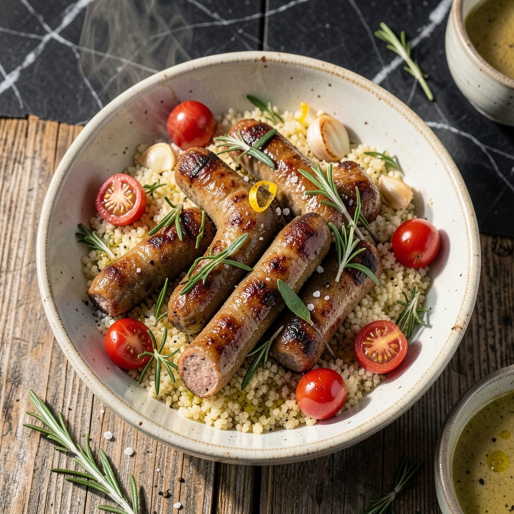 Lamb Sausage Recipe Ideas: Mediterranean Herb-Infused Flavor Boost