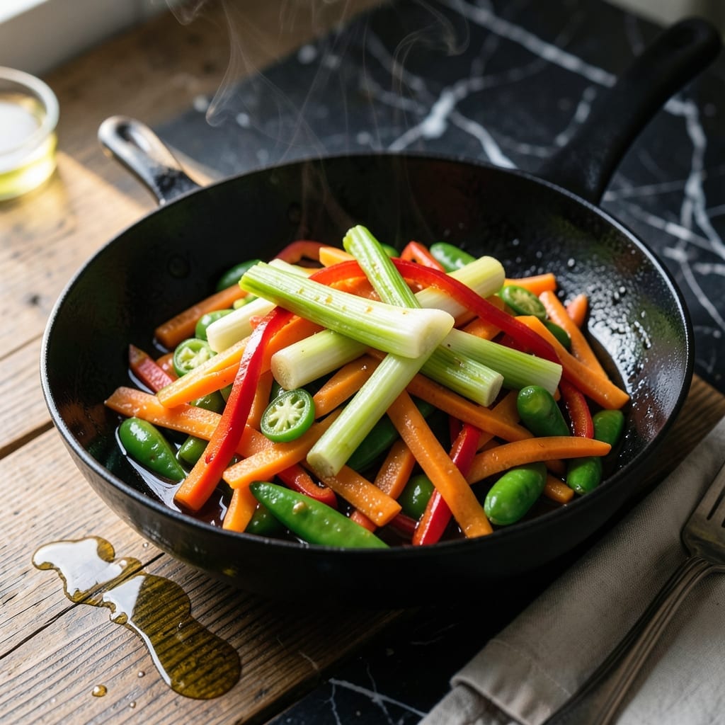 Garlic Scapes Recipe Stir Fry: Wok-Tossed Fresh Garden Flavors