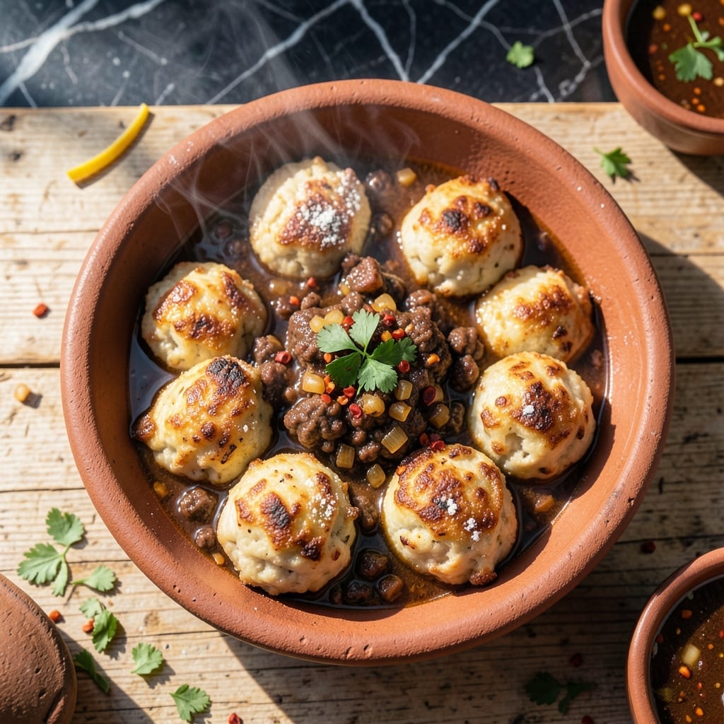 South African Dumpling Recipe: Soft Steamed Bread With Savory Minced Meat