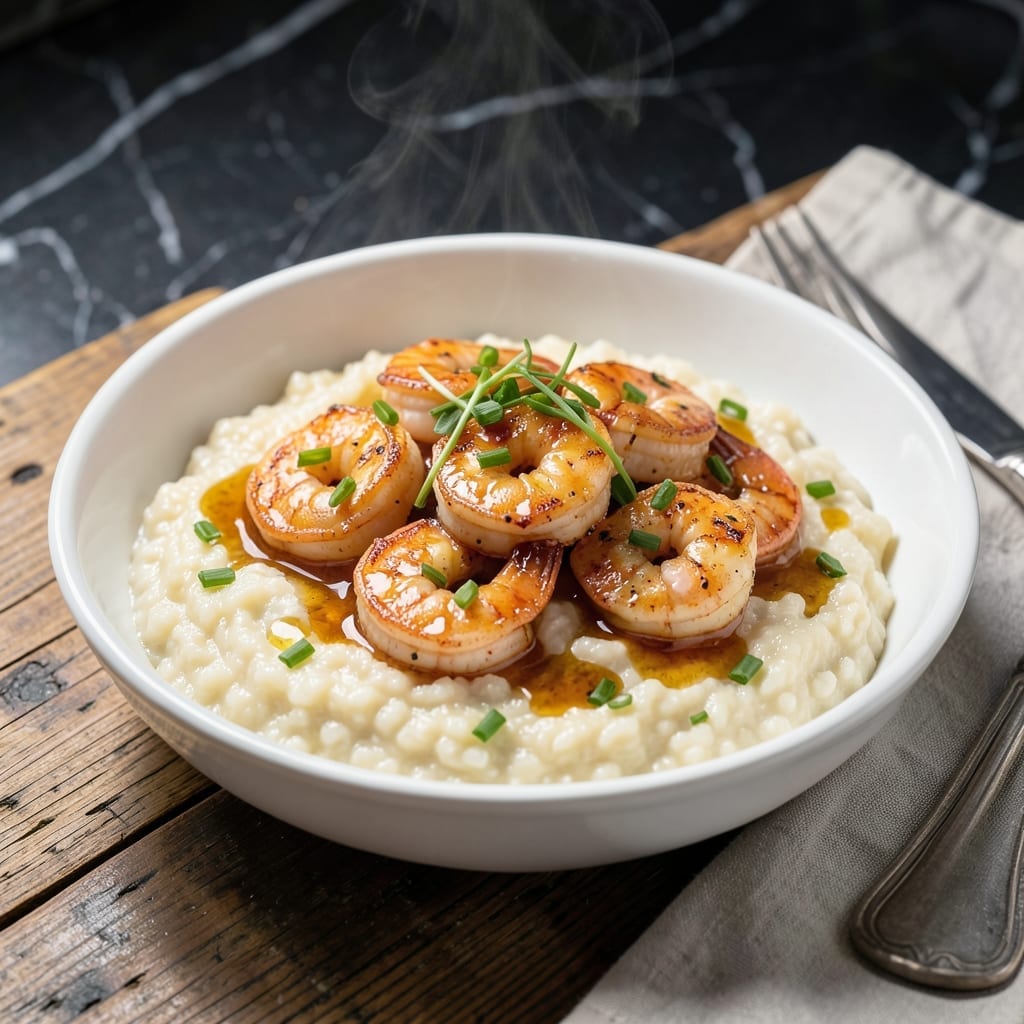 Tupelo Honey Shrimp and Grits Recipe: Southern Creaminess Meets Sweet Heat