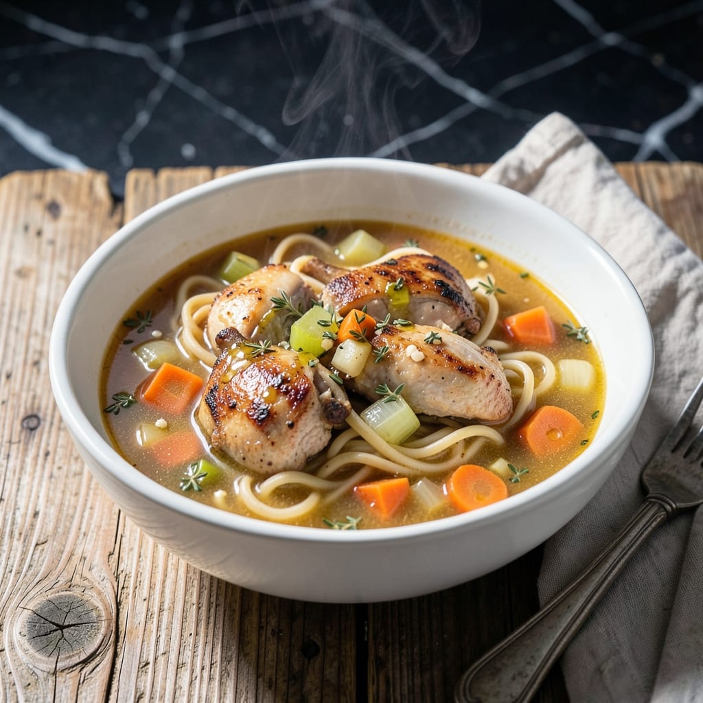Homemade Chicken Noodle Recipe From Scratch: Grandma’s Nourishing Bowl