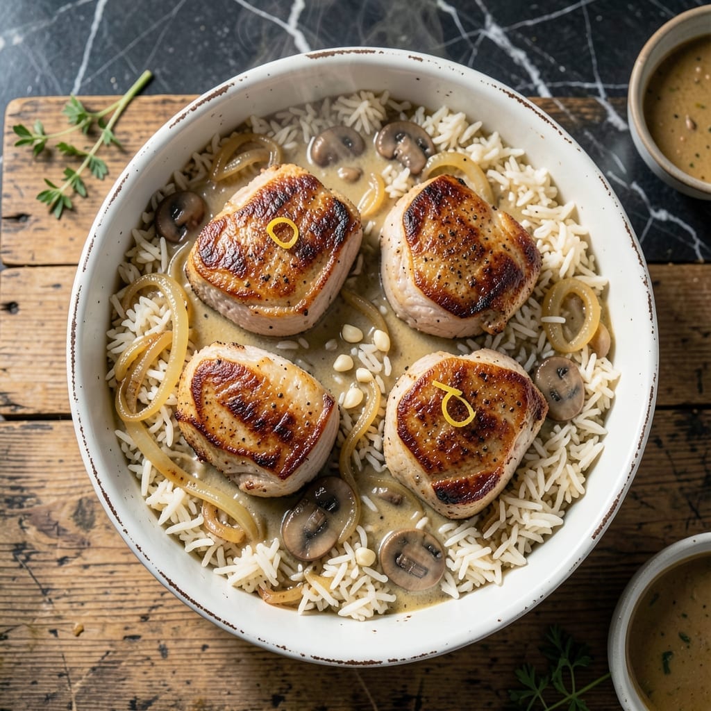 Pork Chop and Rice Casserole Recipe: One-Dish Savory Comfort