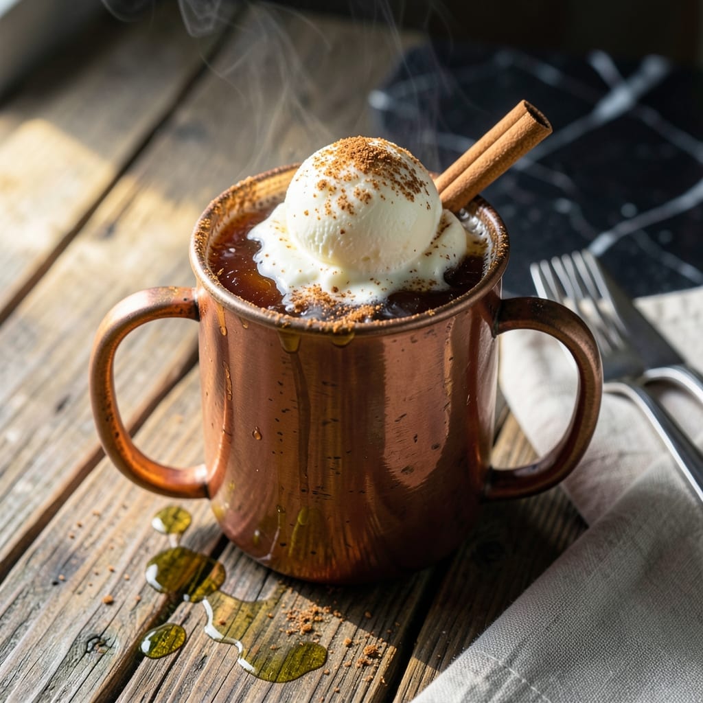 Hot Buttered Rum Recipe Made With Ice Cream: Boozy Dessert Cocktail Delight