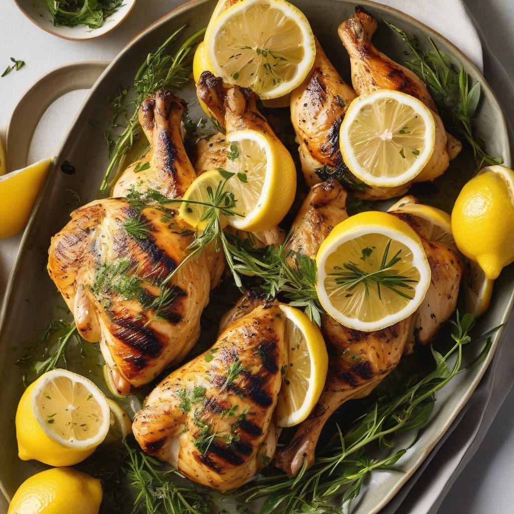 grilled chicken with lemon herbs