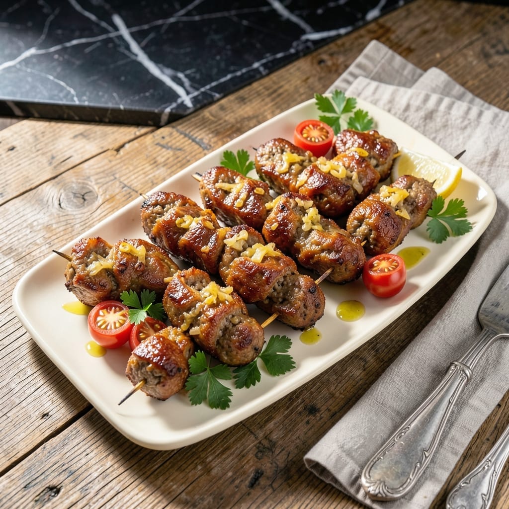 Ground Beef Kabob Recipe Persian: Charred and Spiced Skewers With Saffron Aroma