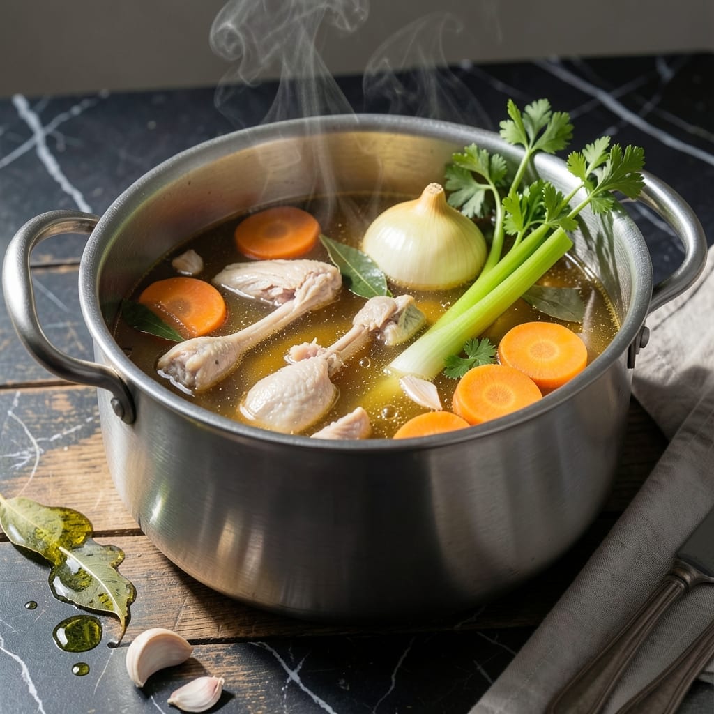 Recipe for Chicken Stock With Chicken Carcass: Zero-Waste Richness From Scratch