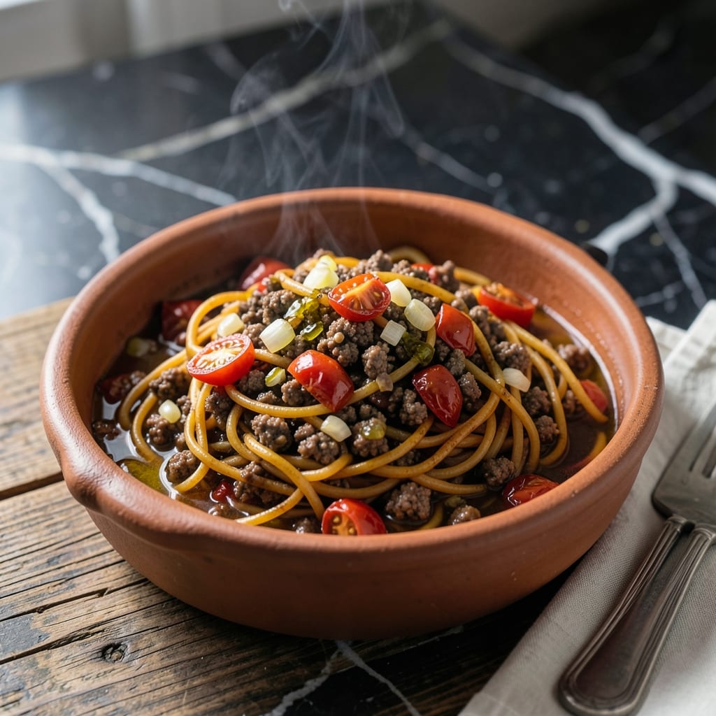 Fideo Recipe With Ground Beef: Mexican-Style Noodles With Rich Beefy Flavor