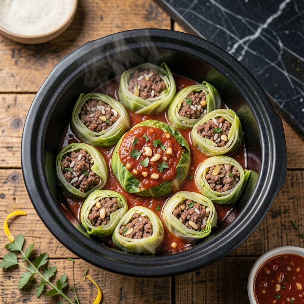 Golabki Recipe Crock Pot: Polish Stuffed Cabbage Rolls Made Easy