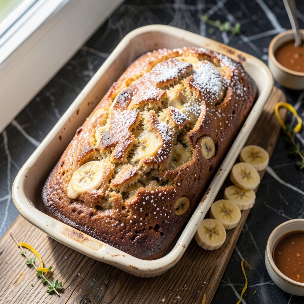 Easy Moist Banana Bread Recipe With Baking Powder: One-Bowl Wonder With Perfect Crumb