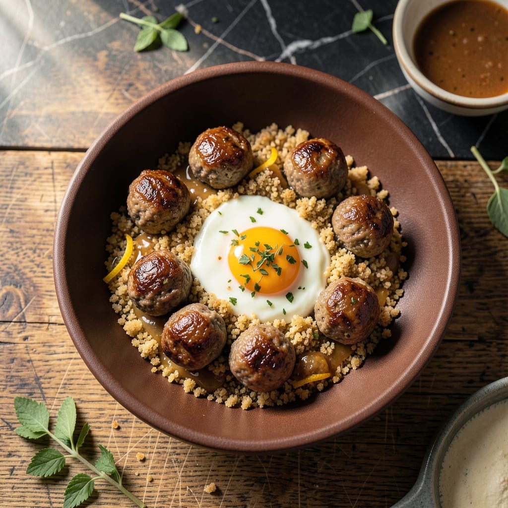 Meatball Recipe With Veal Pork and Ground Beef: Triple-Minced Richness in Every Bite