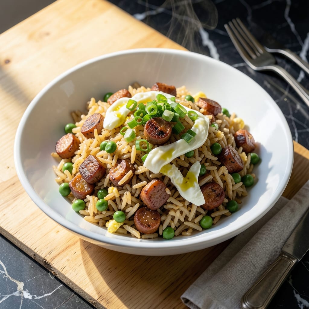 Lup Cheong Fried Rice Recipe Hawaii: Chinese Sausage Meets Island Flavors