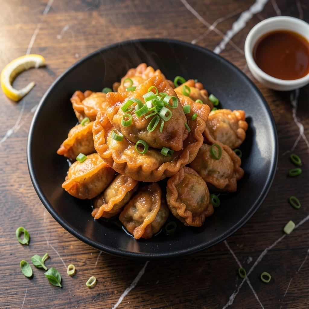 Crispy Fried Wonton Recipe: Golden Pockets of Savory Crunch