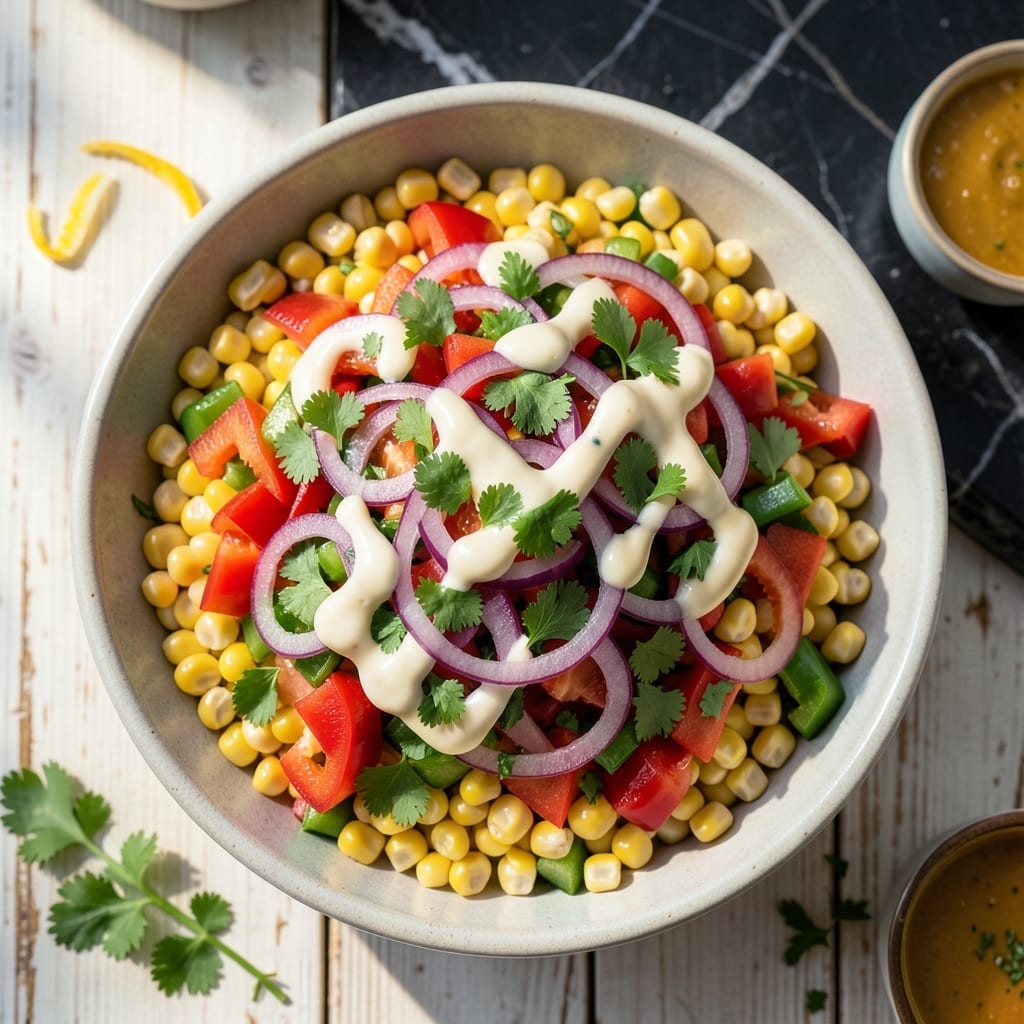 Corn Salad Recipe With Canned Corn: Bright Crunch in Every Bite