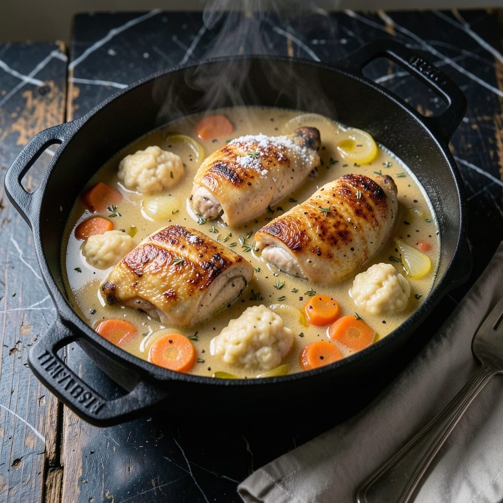Chef Britt Rescigno Chicken and Dumplings Recipe: Homestyle Comfort in a Bowl