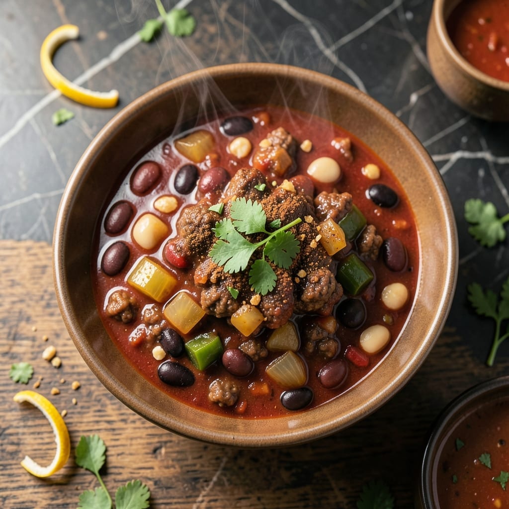 Chili Recipe Using Tomato Sauce: Rich and Meaty Slow-Cooked Bowl