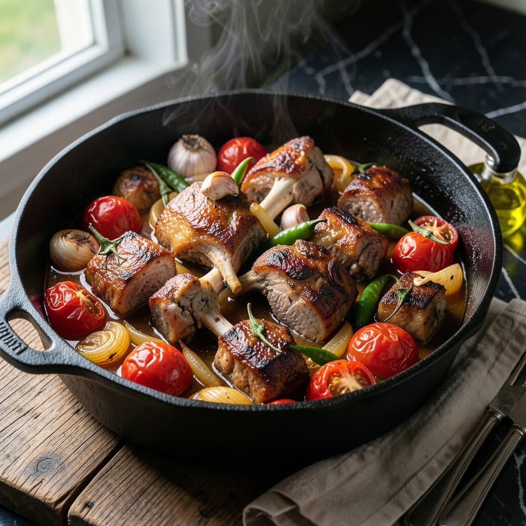 Bone In Goat Cubes Recipe: Slow-Cooked Bold and Gamey Flavor Adventure