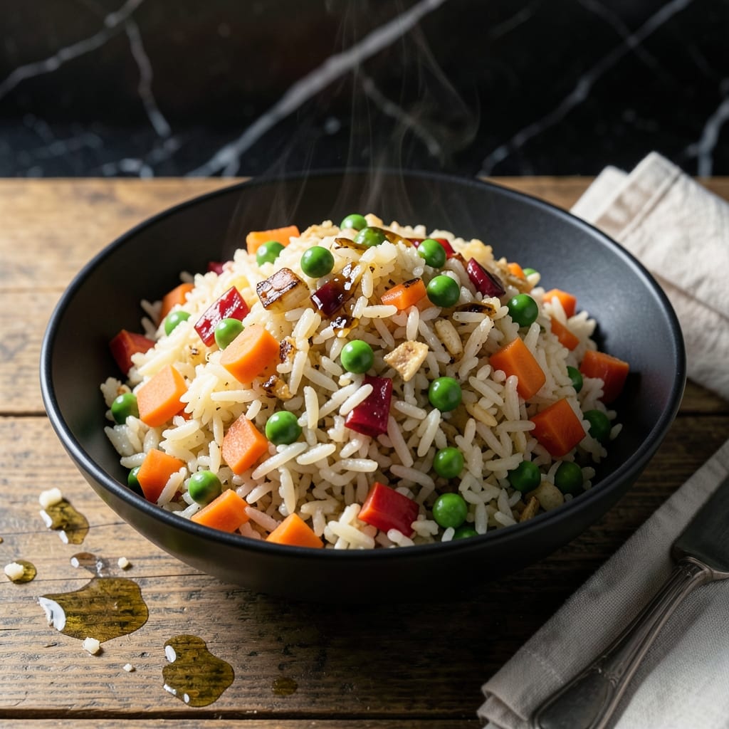 Easy Veg Fried Rice Recipe at Home: Quick Wok-Tossed Savory Bites