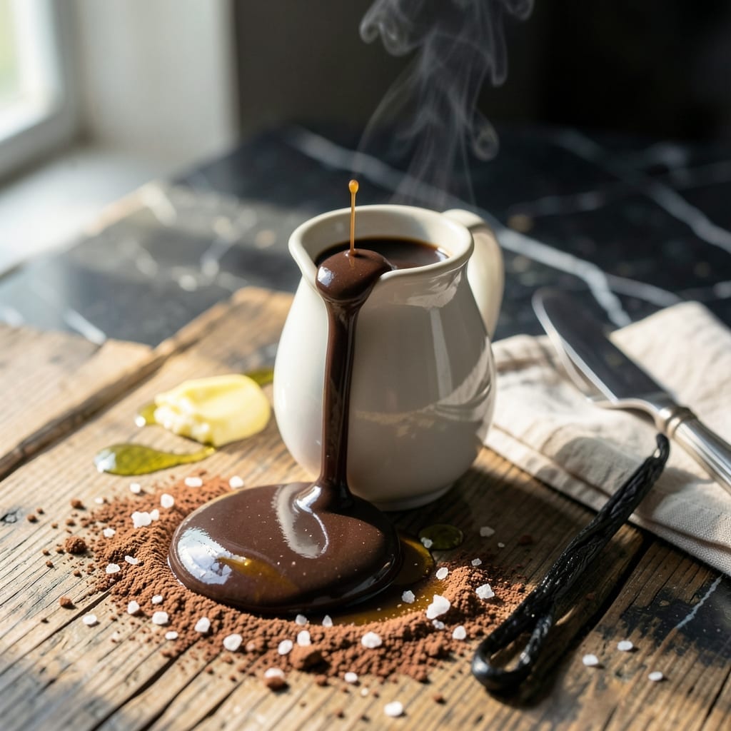 Recipe For Chocolate Sauce Made With Cocoa Powder: Smooth and Glossy Homemade Decadence