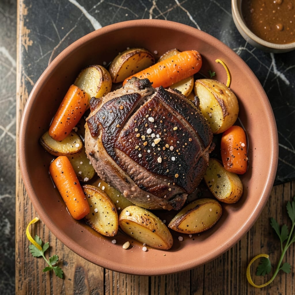 Pot Roast Recipe No Broth: Dry-Rubbed Succulence Without Liquid