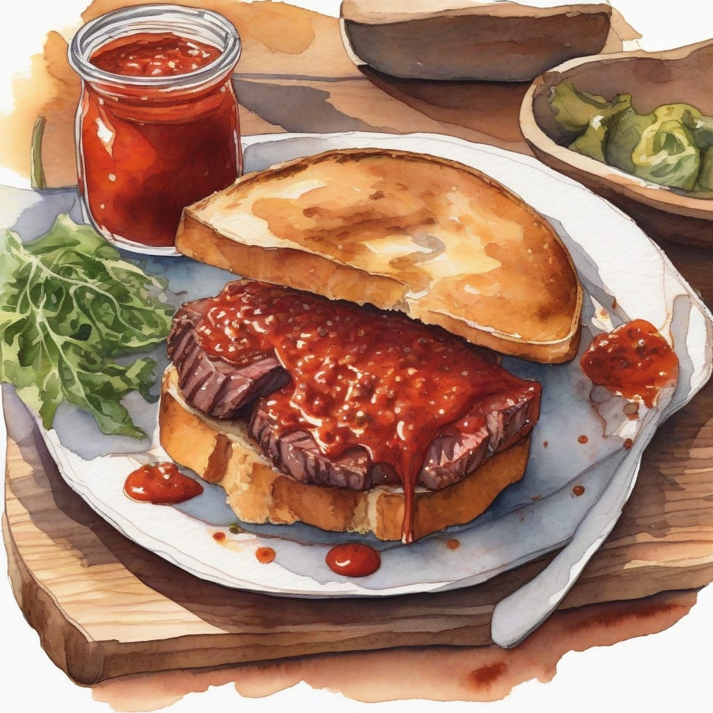 steak sandwich marinara recipe