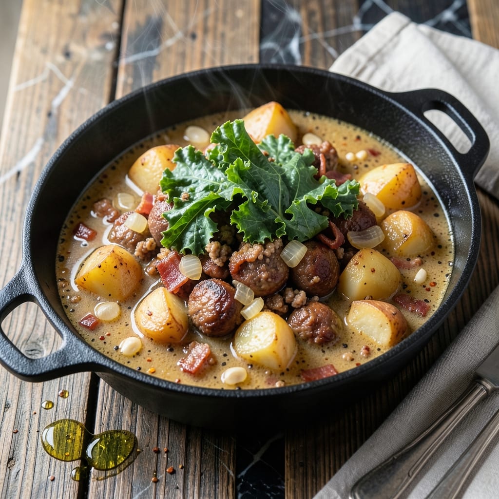 Olive Garden Zuppa Toscana Recipe Crock Pot: Slow-Cooked Creamy Sausage and Kale