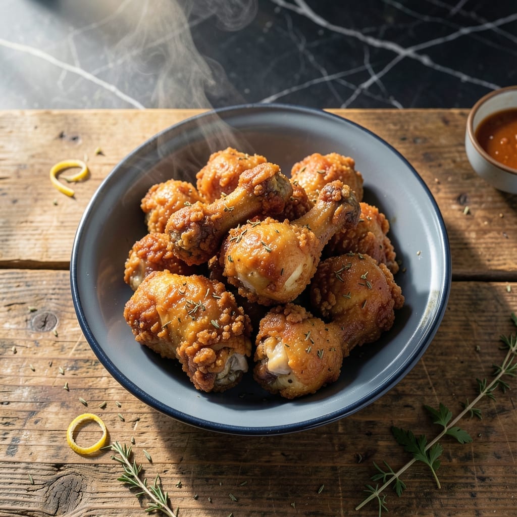 Recipe For KFC Original Fried Chicken: Crispy Secret 11-Herb Coating