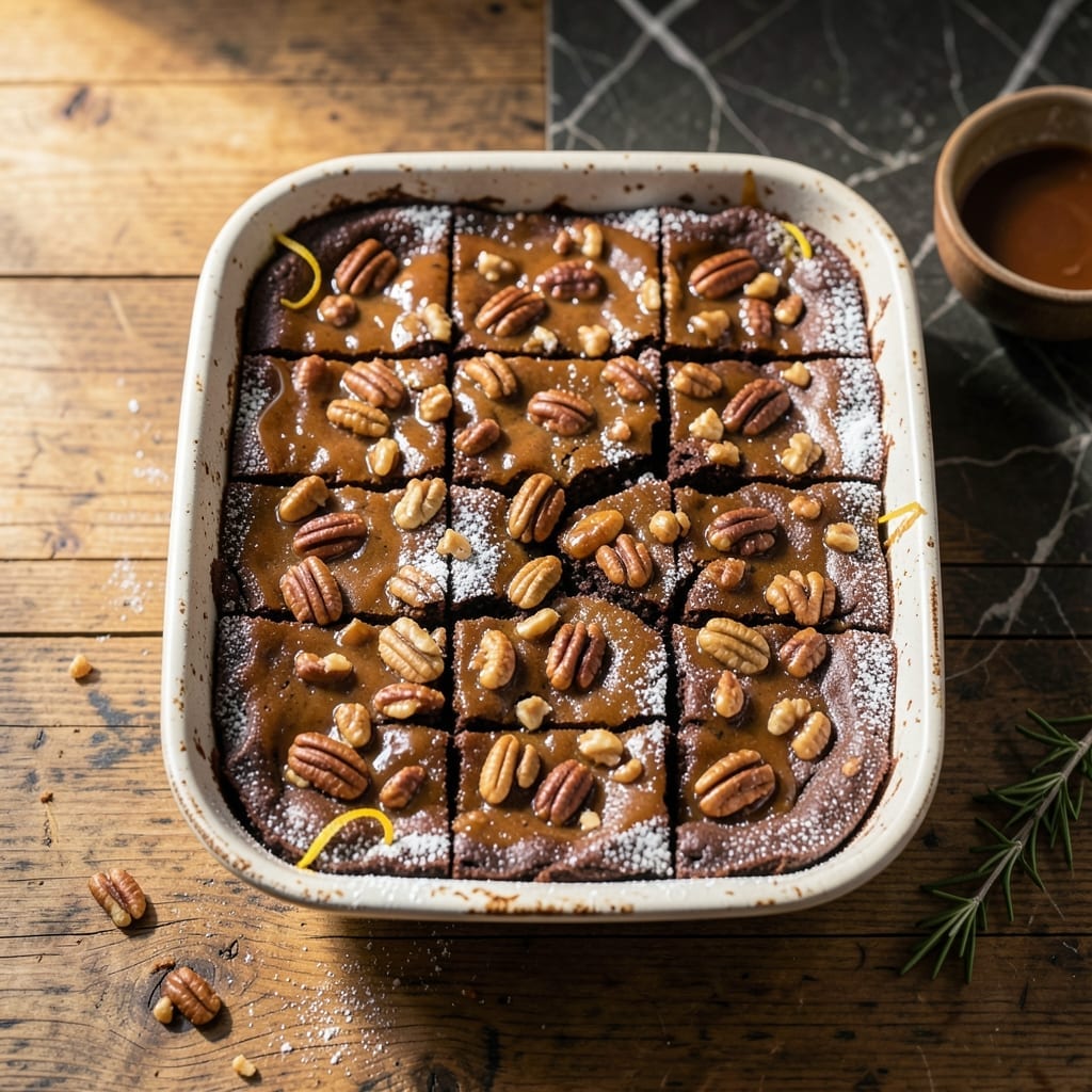 Pecan Pie Brownies Recipe Southern Living: Gooey Caramel Swirls With Buttery Crunch