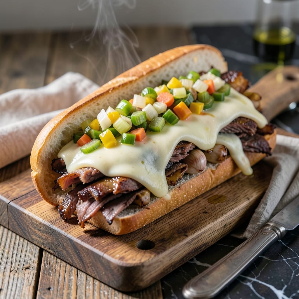 Chicago Hoagie Recipe: Windy City Italian Beef on a Roll