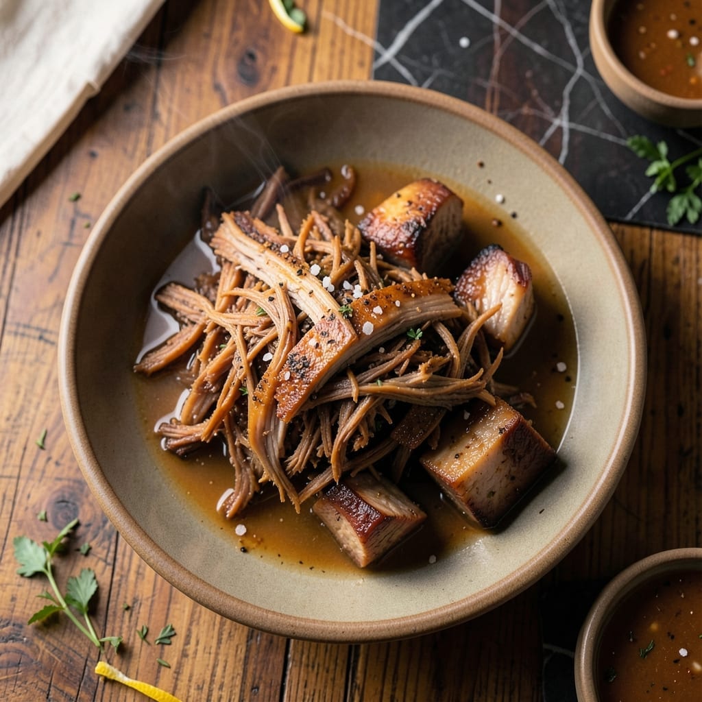 Pulled Pork Recipe Crock Pot No BBQ Sauce: Set-It-and-Forget-It Savory Shreds
