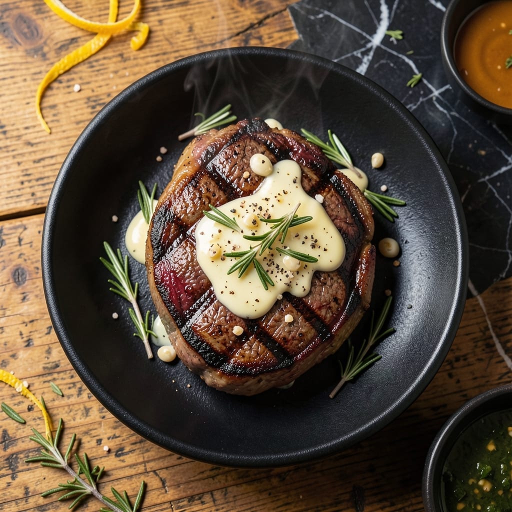 Chargrilled Steak Recipe: Smoky Char with Garlic Butter Finish