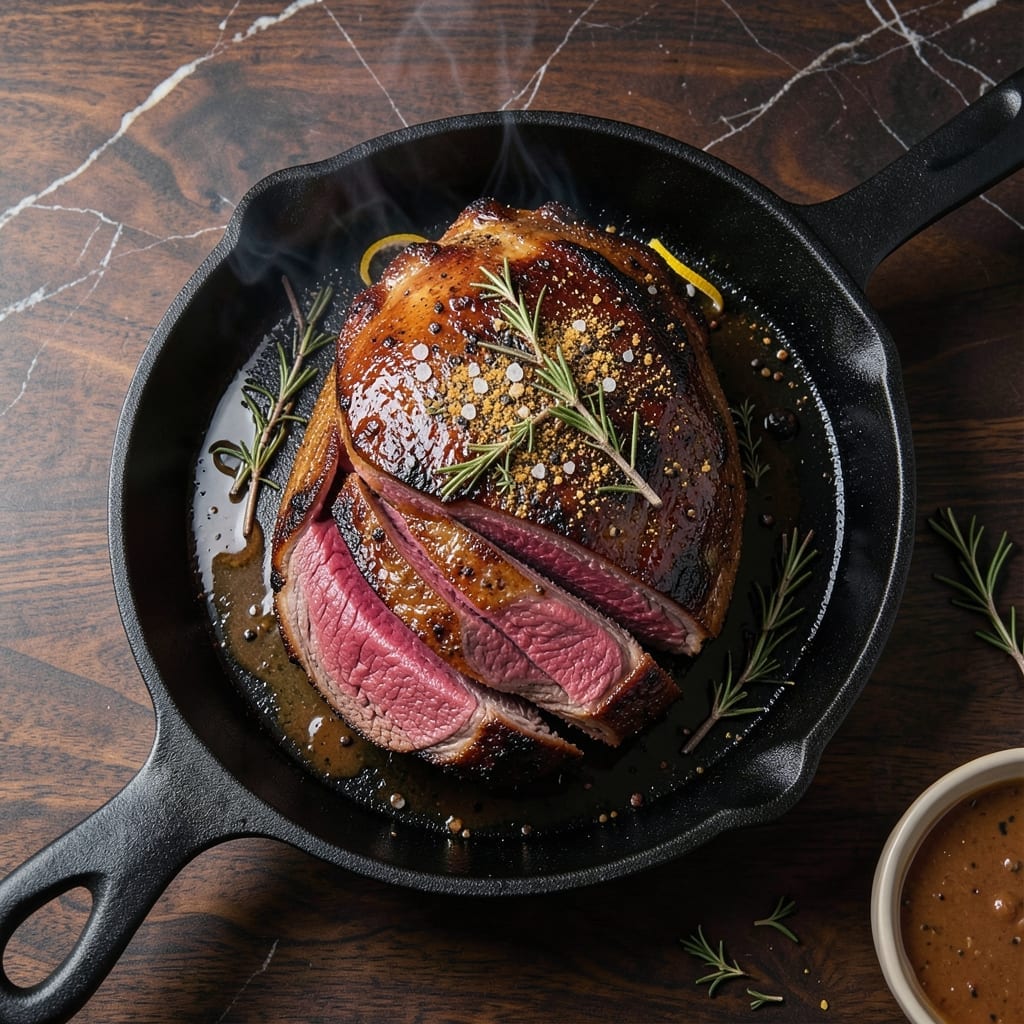 Boneless Prime Rib Roast Grilling Recipe: Reverse-Seared for Medium-Rare Bliss