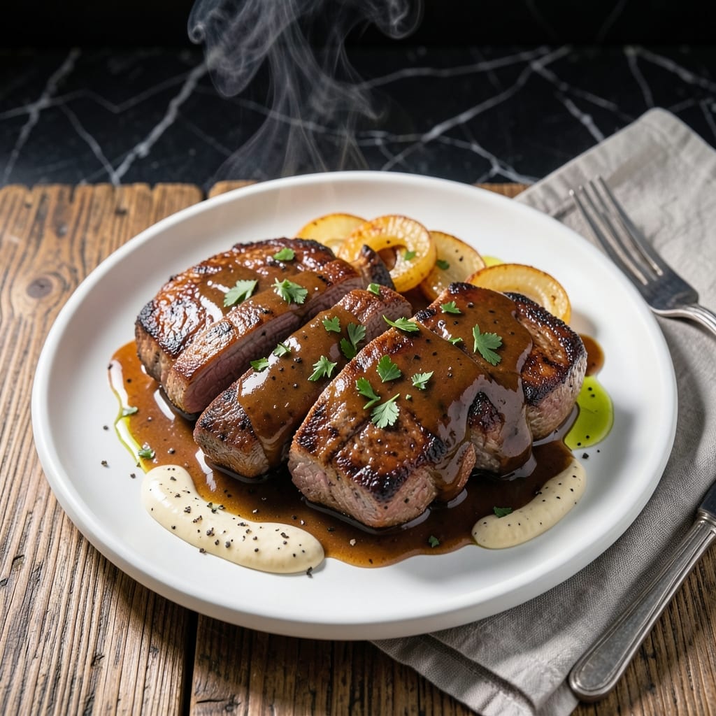 Pork Steak Slow Cooker Recipe UK: British-Style Tender Cuts with Onion Gravy
