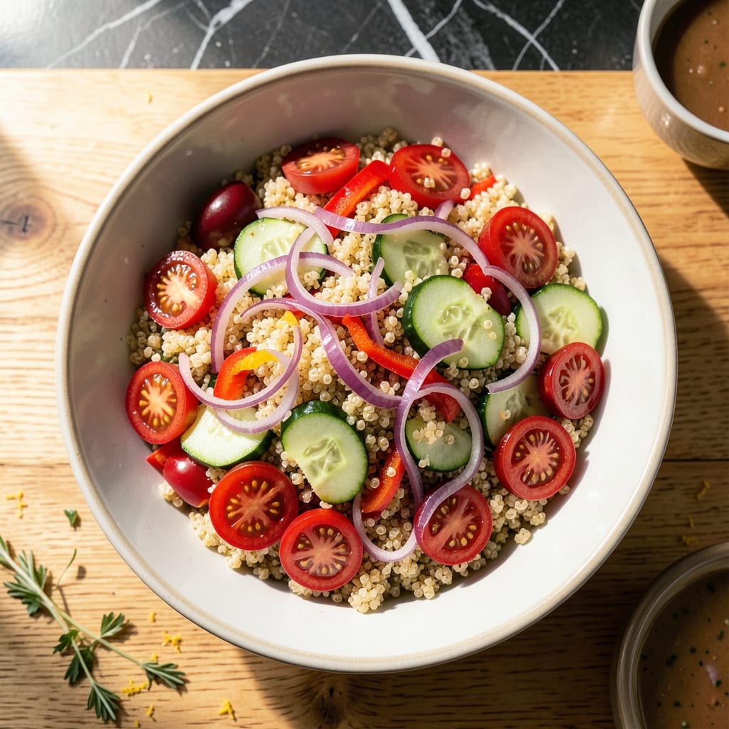 Copycat Costco Quinoa Salad Recipe: Fresh Ingredients and Zesty Dressing Copycat Costco Quinoa Salad Recipe: Fresh Ingredients and Zesty Dressing
