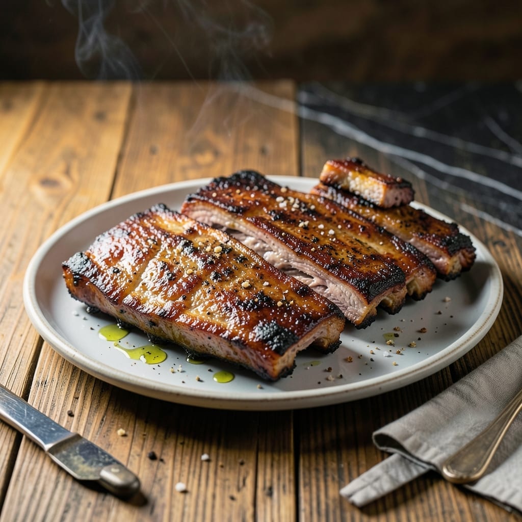 Ninja Woodfire Grill Pork Ribs Recipe: Smoky Char with Hybrid Heat
