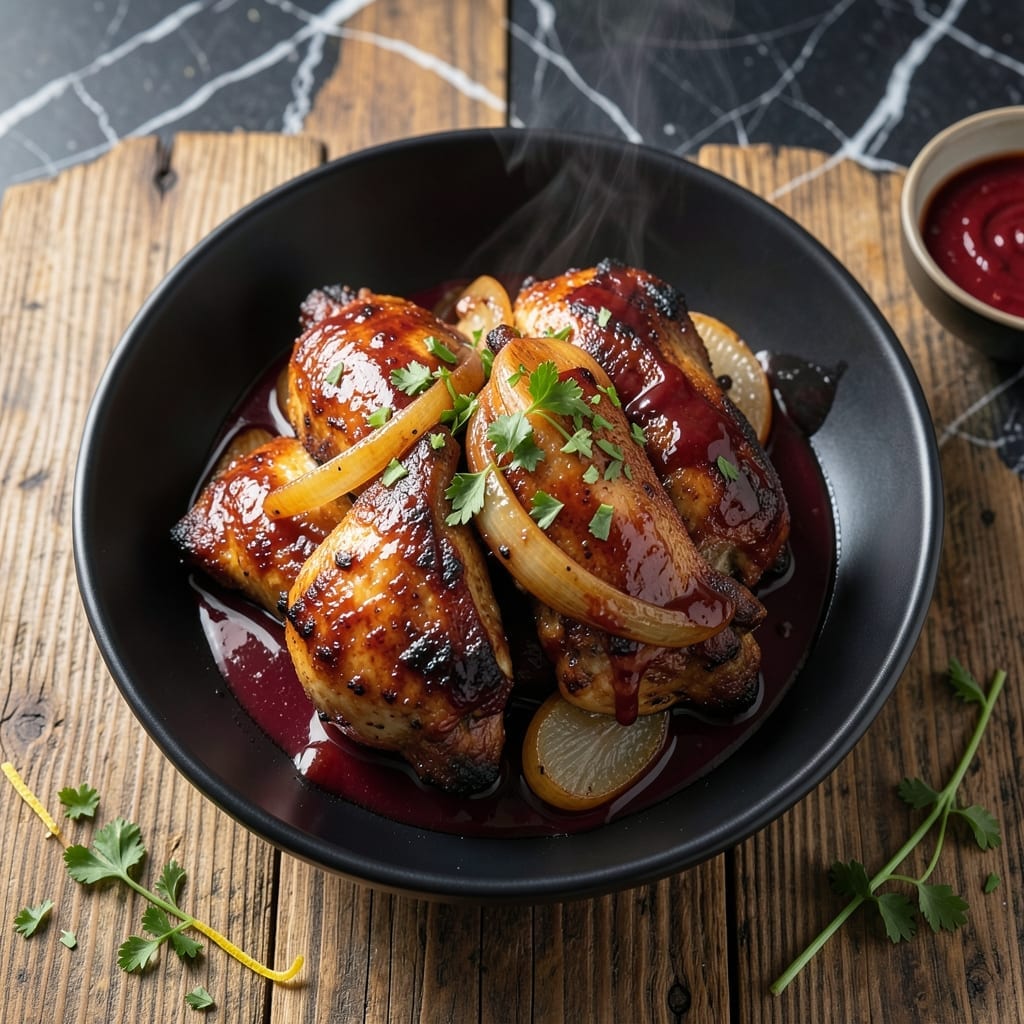 Sweet Barbecue Chicken Recipe: Smoky Glaze With Caramelized Edges