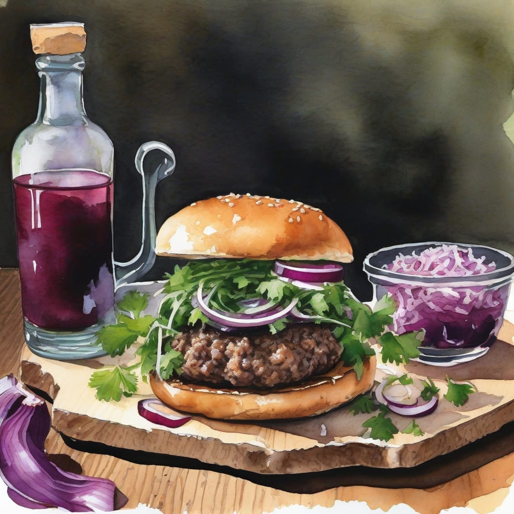 persian lamb burger recipe