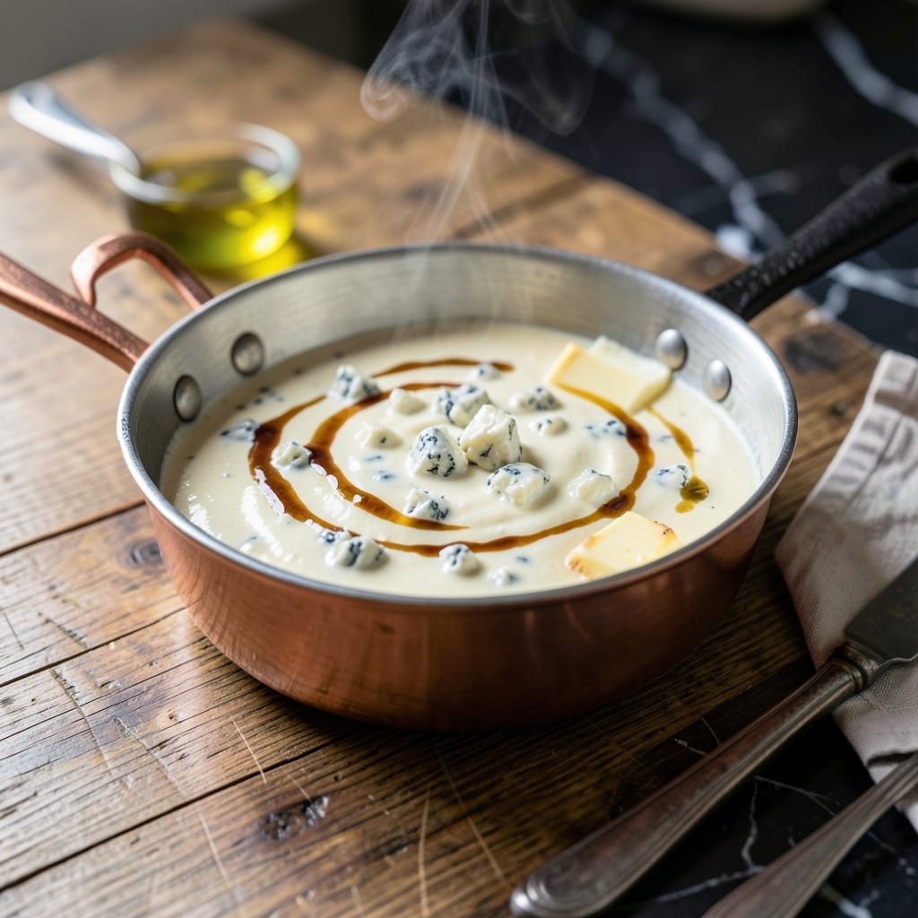 Blue Cheese Sauce For Steak Recipe: Rich And Bold Steakhouse Drizzle