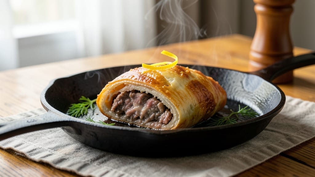 Beef Brisket Knish Recipe: Flaky Dough Wrapped Around Slow-Cooked Tenderness