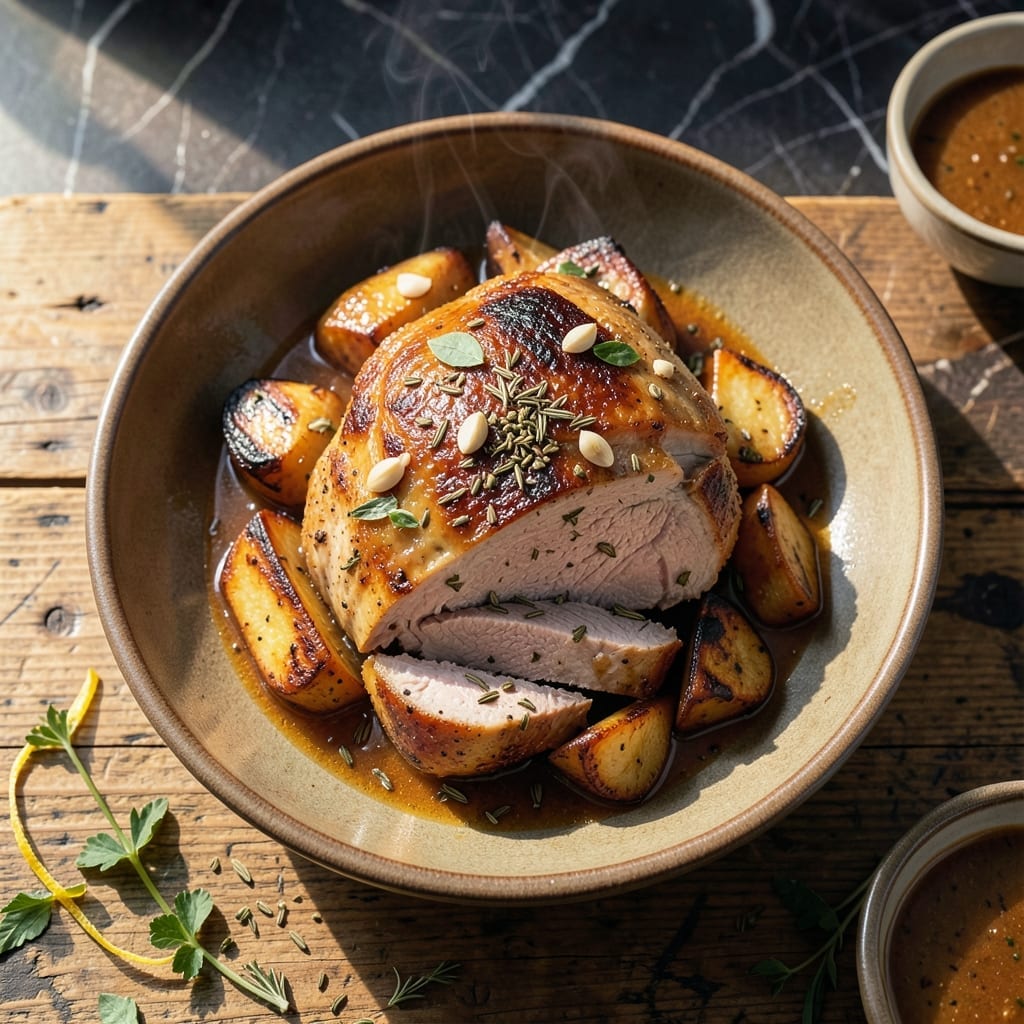 Pork Roast Recipe With Italian Dressing: Herb-Infused Slow-Cooked Succulence