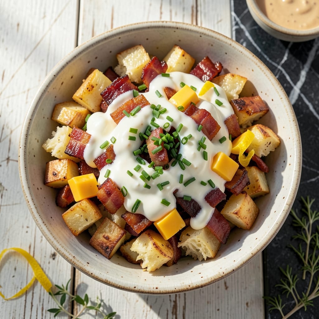 Baked Potato Salad Recipe Pioneer Woman: Creamy Rustic Potluck Classic