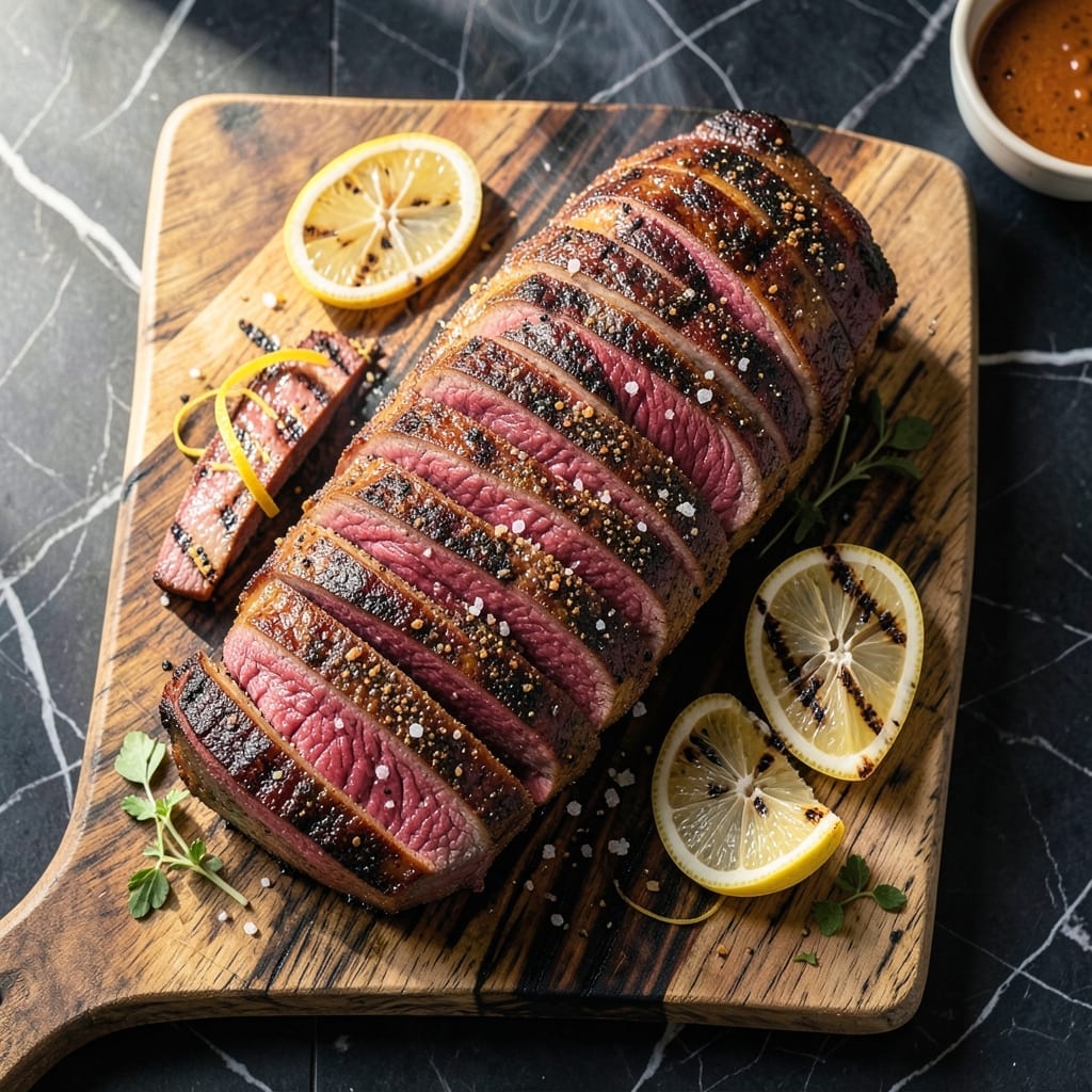 Beef Tri Tip Recipe Grill: Oak-Fired Crust With Pink Center