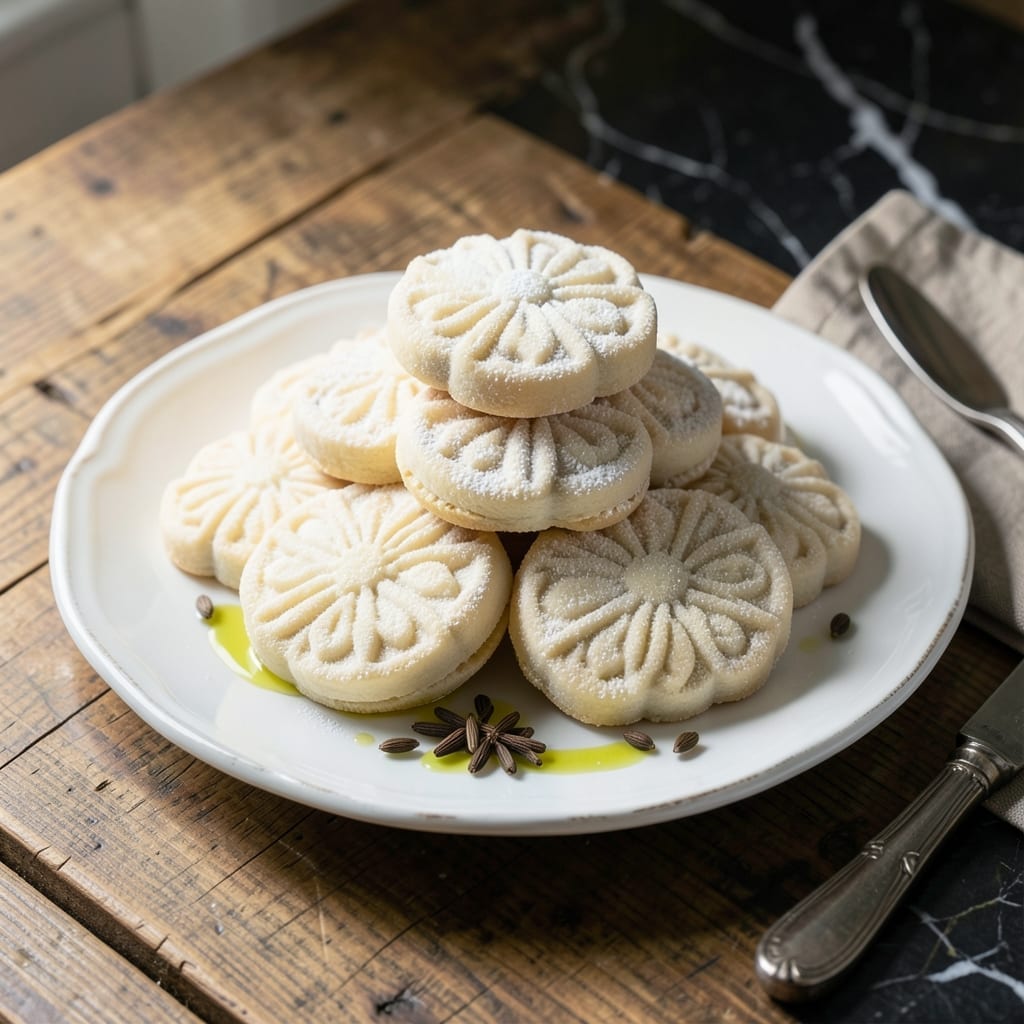Recipe for German Springerle Cookies: Anise-Flavored Imprinted Delights