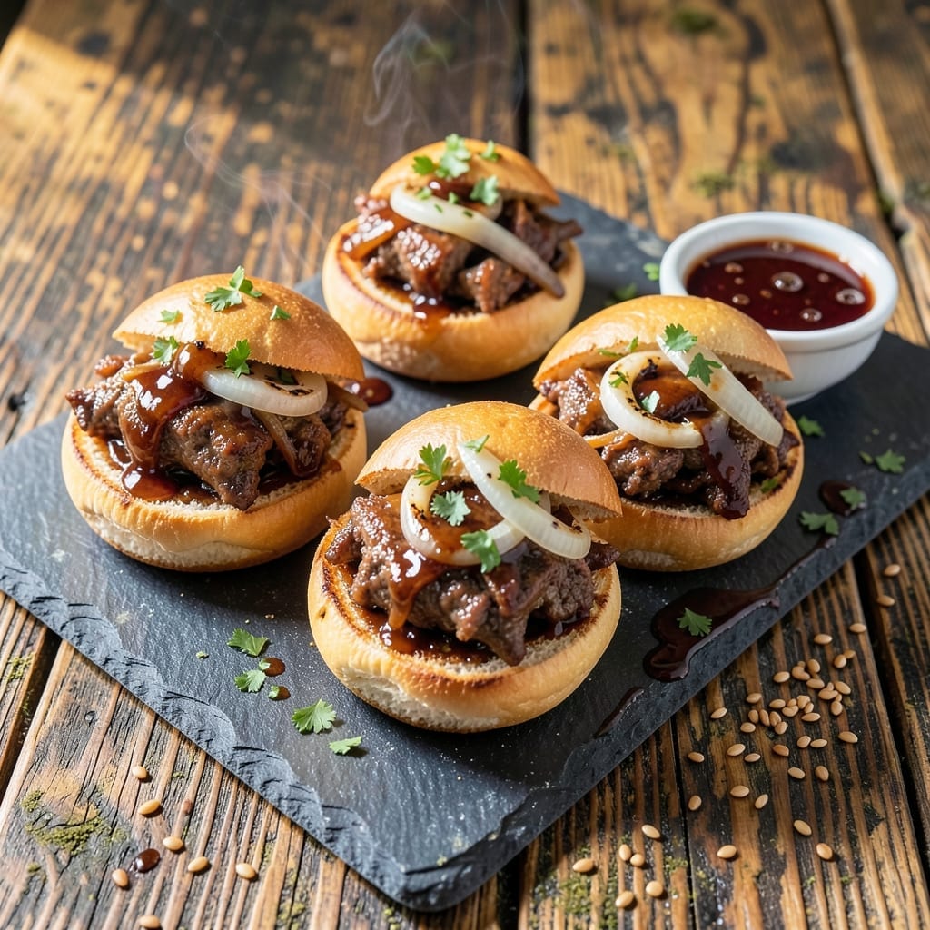 Barbecue Beef Sliders Recipe: Mini Sandwiches with Bold Smoky Flavor