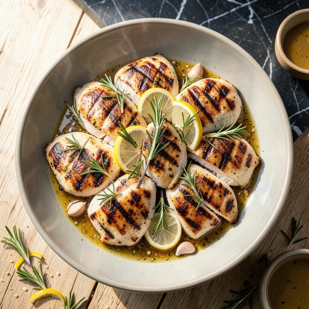 Grilled Lemon Rosemary Chicken Recipe: Citrus-Infused Grill Mastery