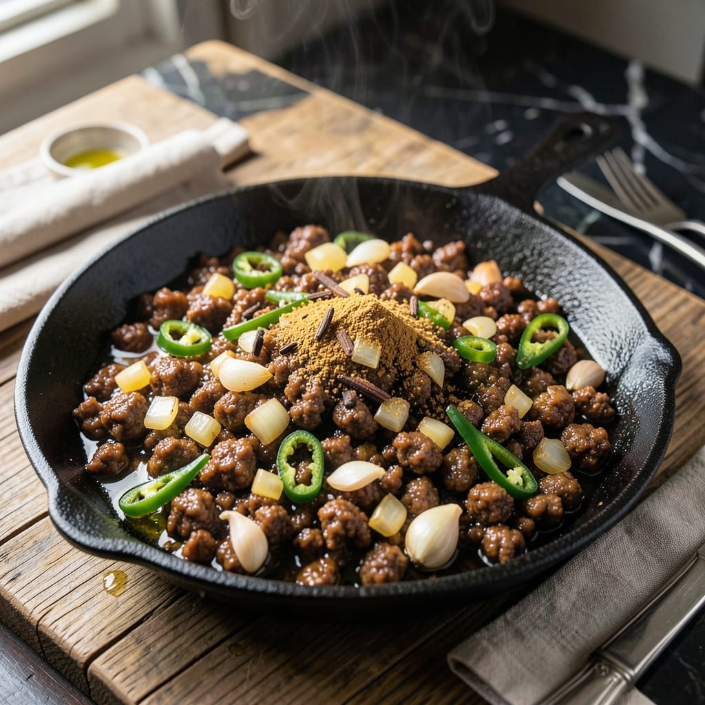 Indian Recipe Ground Beef: Bold Spiced Keema With Aromatic Depth
