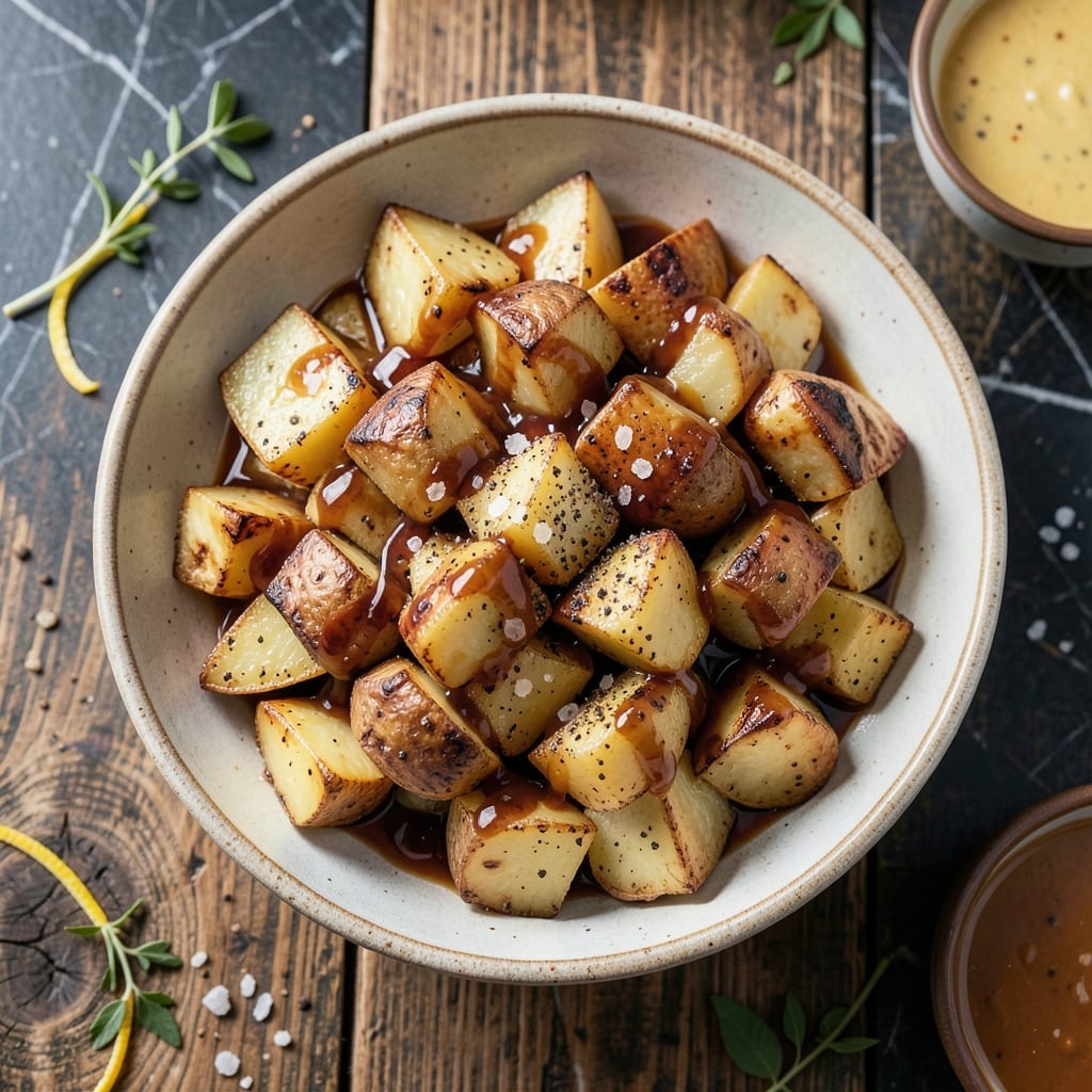 Bobby Flay's Grilled Potato Salad Recipe: Charred Spuds With Herb-Infused Vinaigrette Bobby Flay's Grilled Potato Salad Recipe: Charred Spuds With Herb-Infused Vinaigrette