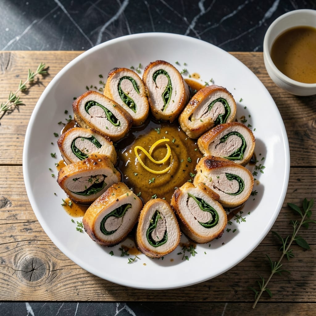 Pork Roulade Recipe: Herb-Stuffed Rolls With Juicy Center