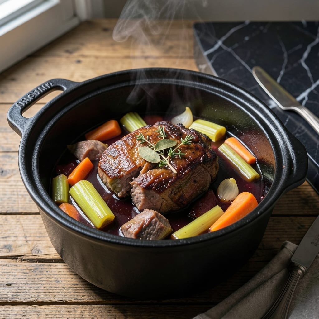 Lamb Daube Recipe Slow Cooker: French Bistro Essence With Hands-Off Elegance