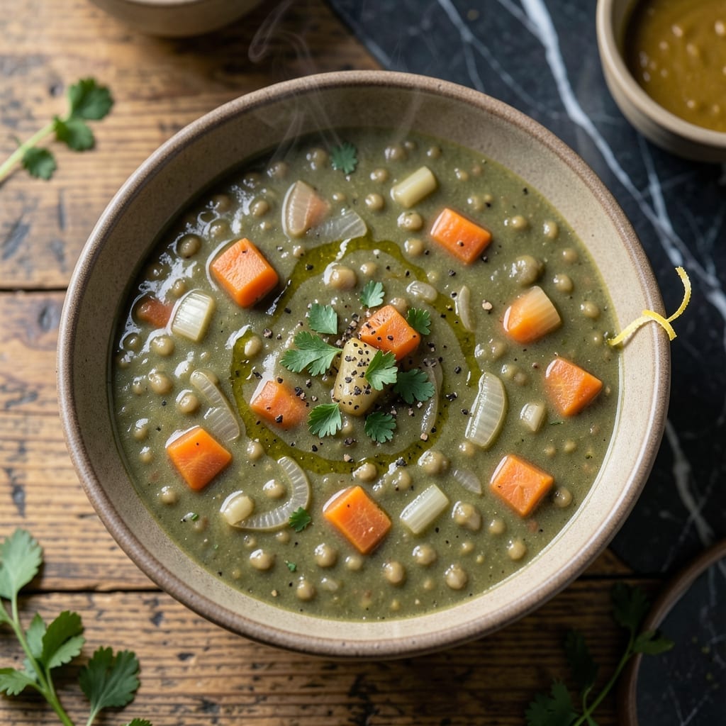 Recipe for Split Pea Soup in the Crock Pot: Slow-Cooked Rustic Goodness