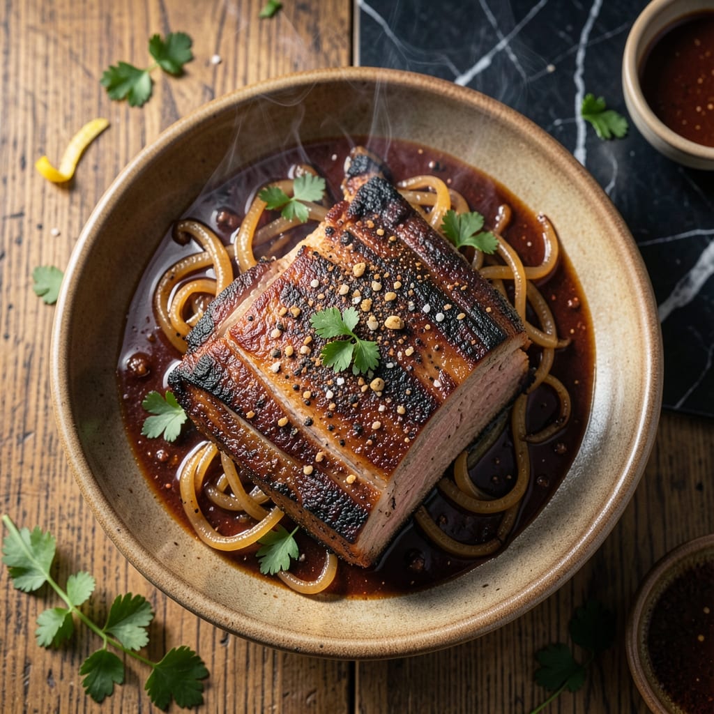 Recipe For Pork Brisket: Slow-Roasted to Buttery Tenderness